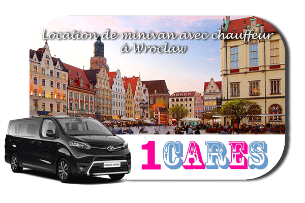 Louer un minivan avec chauffeur à Wroclaw