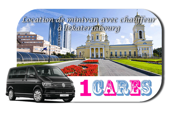 Location de minivan avec chauffeur à Iekaterinbourg