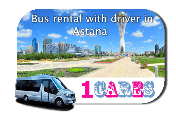 Hire a coach with driver in Astana