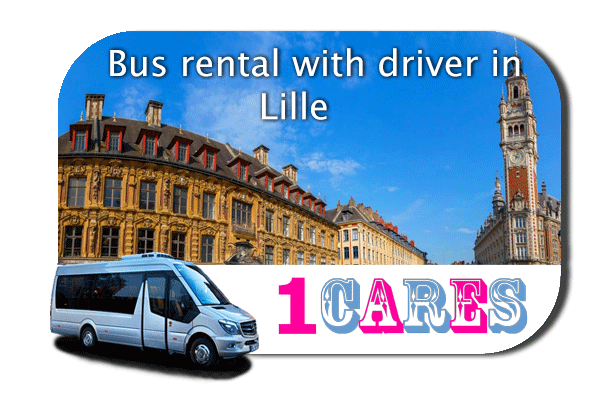Hire a bus in Lille