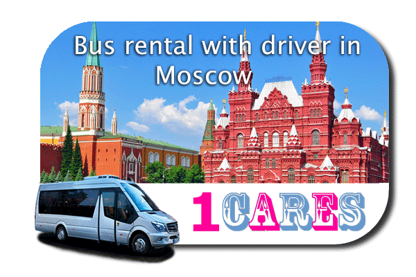 Hire a bus in Moscow