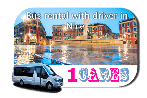 Hire a coach with driver in Nice