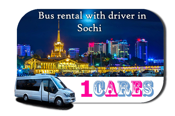 Hire a coach with driver in Sochi