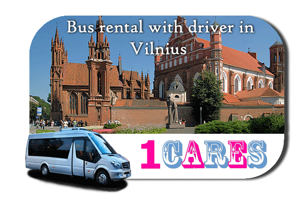 Hire a coach with driver in Vilnius