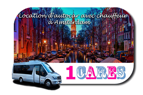 Location d'autobus avec chauffeur à Amsterdam