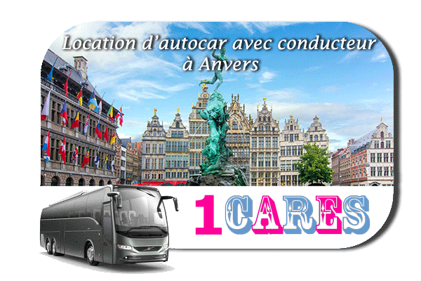 Location d'autocar avec chauffeur à Anvers