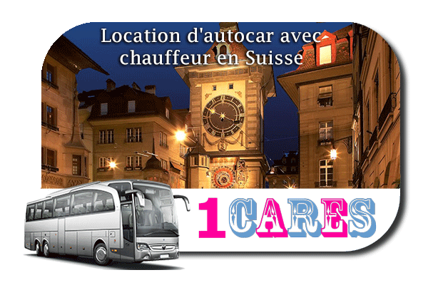 Location d'autocar avec chauffeur  en Suisse