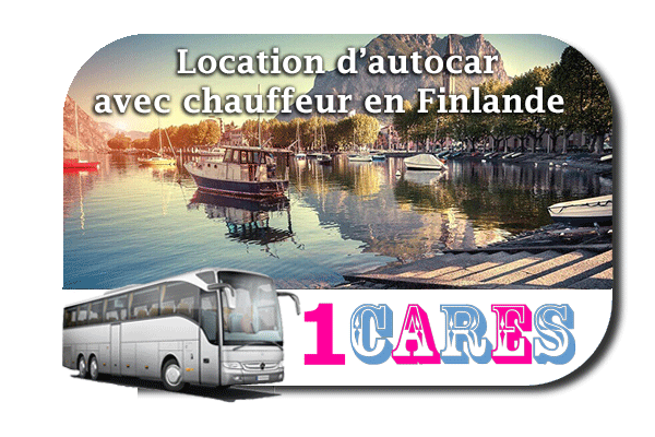 Location d'autocar avec chauffeur en Finlande