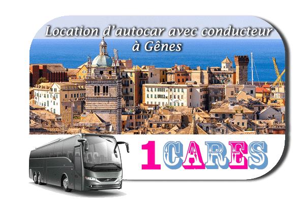 Location d'autocar avec chauffeur à Gênes