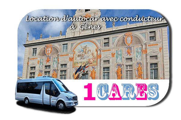 Location d'autobus avec chauffeur à Gênes