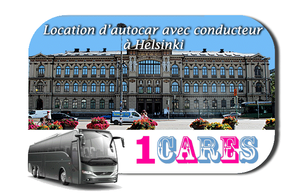 Location d'autocar avec chauffeur à Helsinki