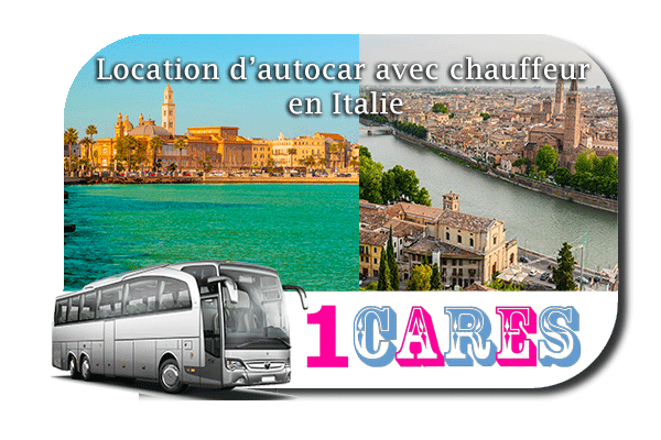 Location d'autocar avec chauffeur  en Italie