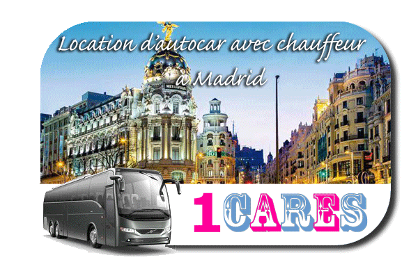 Location d'autocar avec chauffeur à Madrid