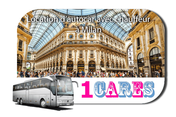 Location d'autocar avec chauffeur à Milan