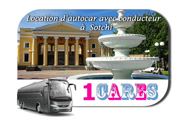 Location d'autocar avec chauffeur à Sotchi