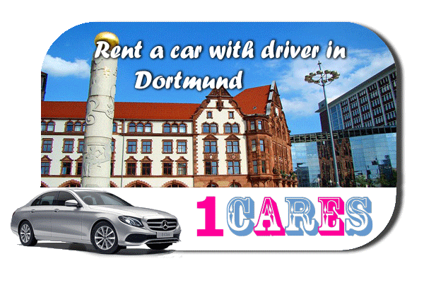 Rent a car with driver in Dortmund Hire a car with chauffeur in Dortmund