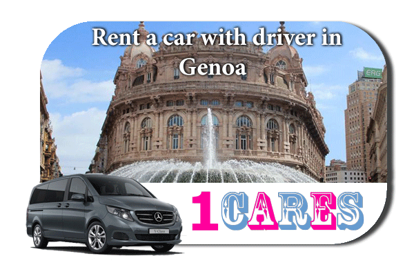 Hire a car with driver in Genoa