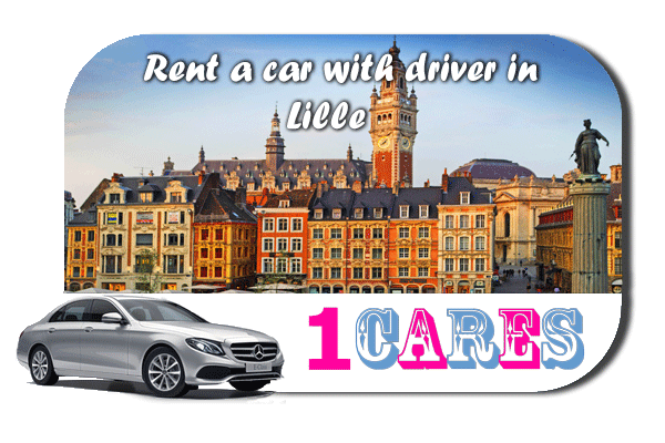 Rent a car with driver in Lille