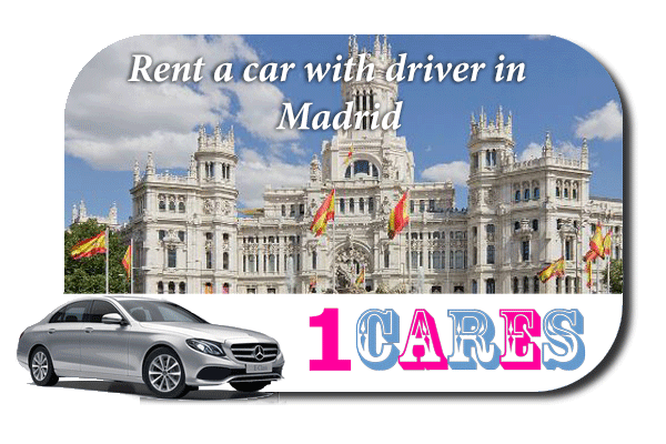 Hire a car with driver in Madrid