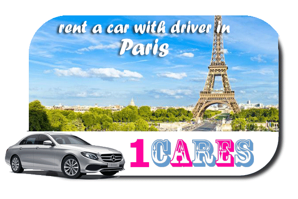 Rent a car with driver in Paris