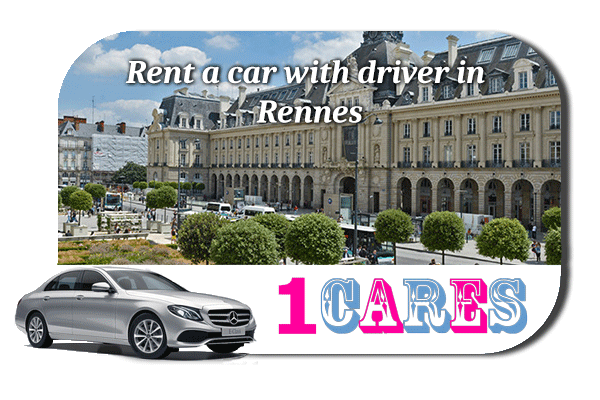 Rent a car with driver in Rennes