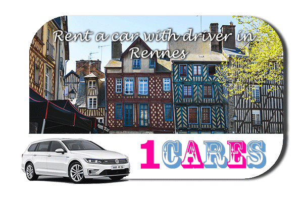 Rent a car with driver in Rennes