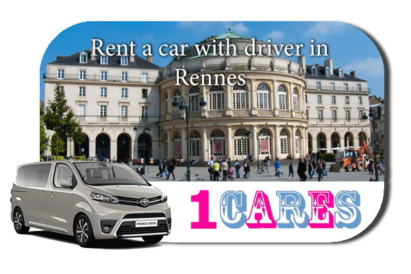 Hire a car with driver in Rennes