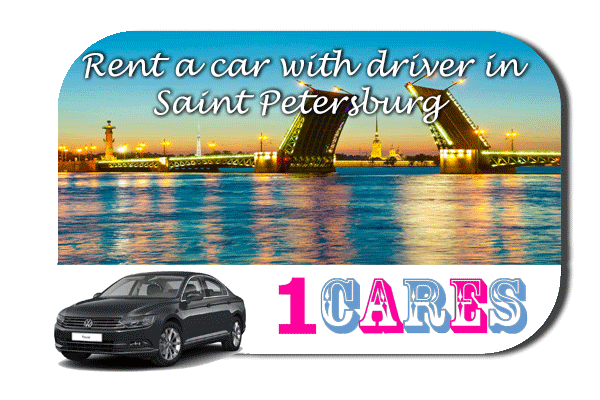 Rent a car with driver in Saint Petersburg