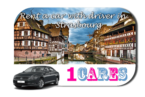 Rent a car with driver in Strasbourg