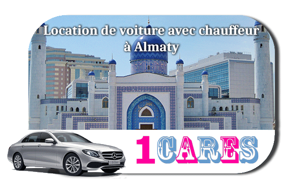 Location de voiture avec chauffeur à Almaty