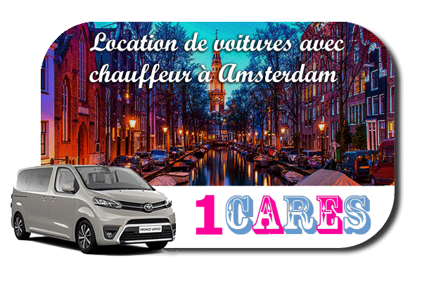 Louer une voiture avec chauffeur à Amsterdam