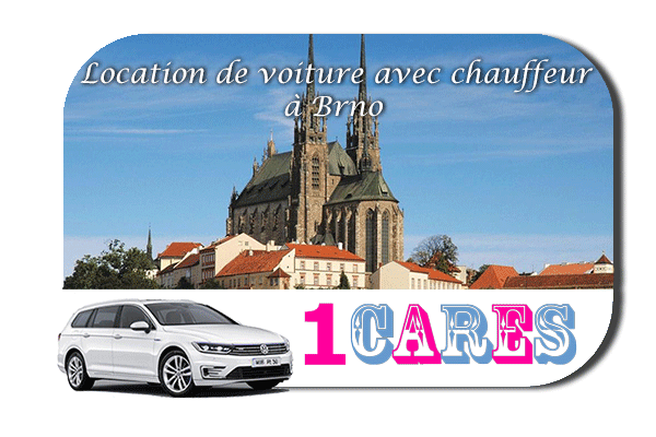 Location de voiture avec chauffeur à Brno