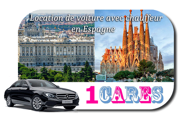 Location de voiture avec chauffeur en Espagne