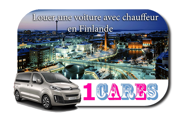 Louer une voiture avec chauffeur en Finlande