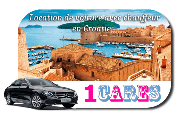 Location de voiture avec chauffeur en Croatie