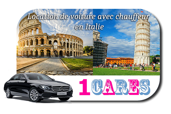 Location de voiture avec chauffeur en Italie