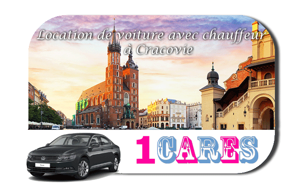 Location de voiture avec chauffeur à Cracovie