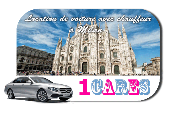 Location de voiture avec chauffeur à Milan