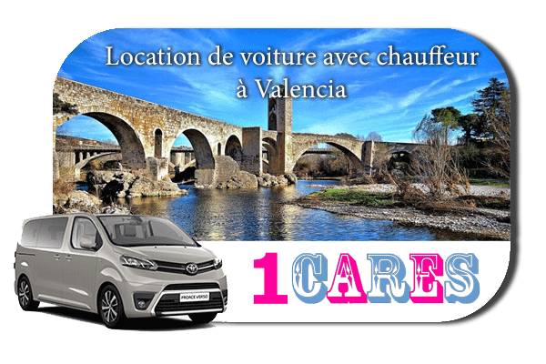 Louer une voiture avec chauffeur à Valencia