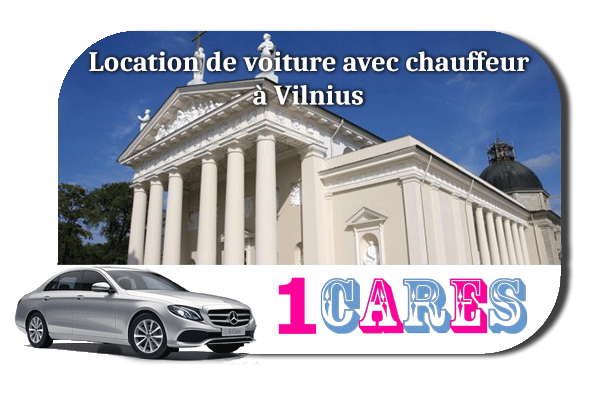 Location de voiture avec chauffeur à Vilnius