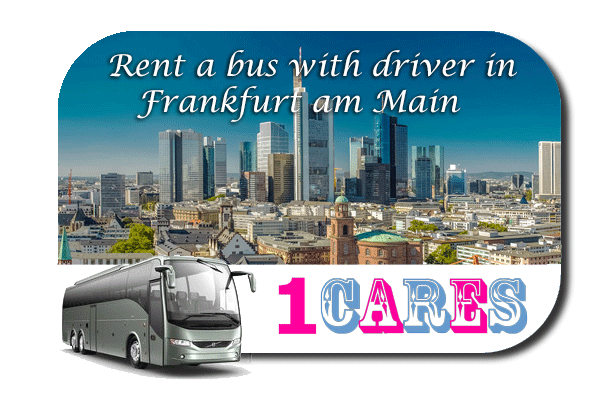 Hire a coach with driver in Frankfurt