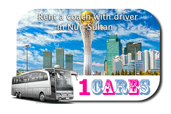 Rent a coach with driver in Nur-Sultan