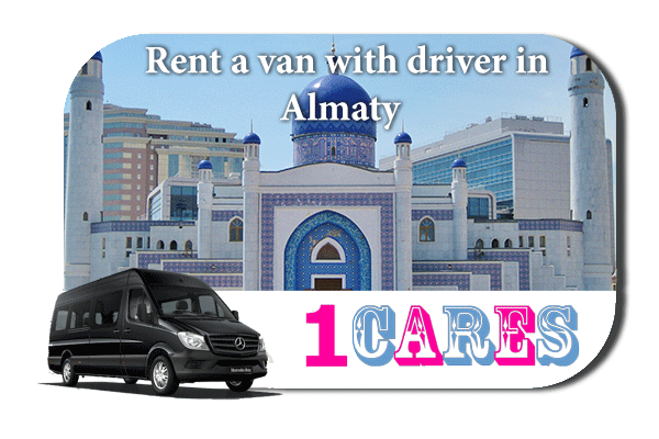 Rent a van with driver in Almaty