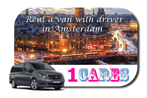 Rent a van with driver in Amsterdam