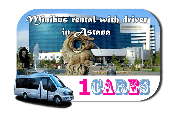 Rent a van with driver in Astana