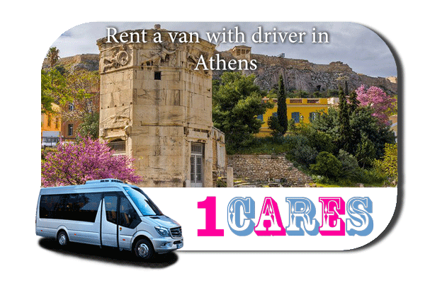 Rent a van with driver in Athens