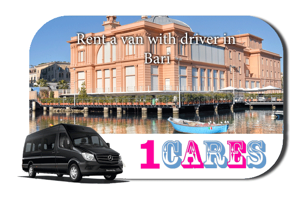 Rent a van with driver in Bari