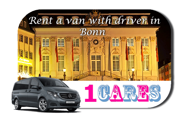 Hire a van with driver in Bonn