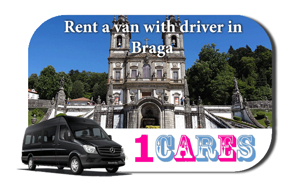 Rent a van with driver in Braga