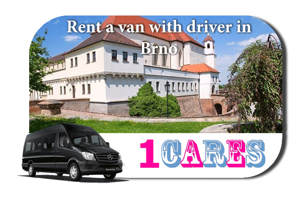 Rent a van with driver in Brno